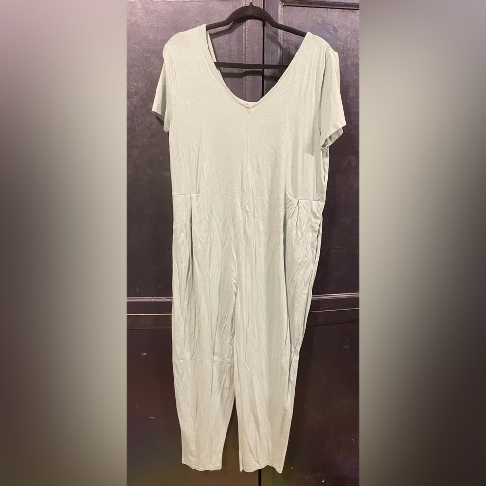 Light Green AnyBody Jumpsuit size Medium